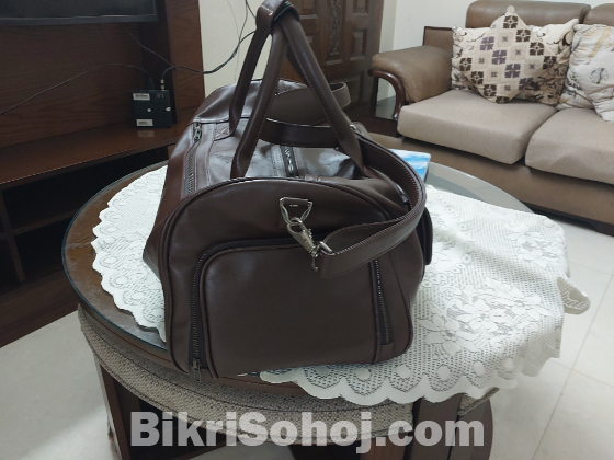 Armadia full leather travel bag